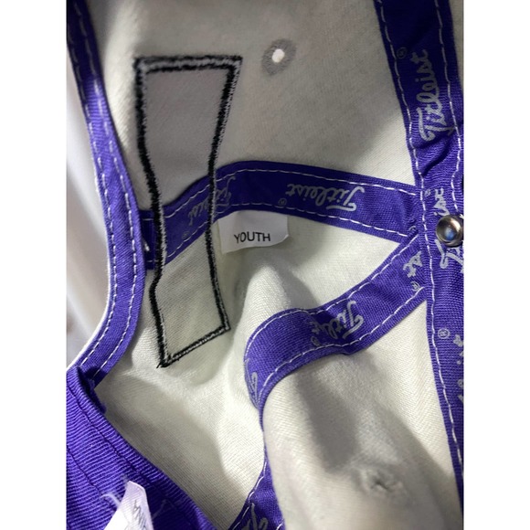 Titleist Golf hat Foot joy Titleist white golf cap - Picture 2 of 8